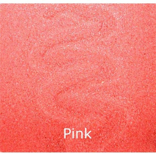 Scenic Sand Scenic Sand 514-37 25 lbs Activa Bag of Scenic Sand - Bulk Colored Sand; Pink 514-37 - main